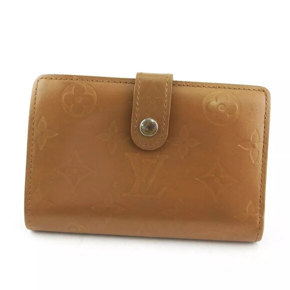 Louis vuitton Geel mouth wallet monogram matgram mat leather used C4139 - Picture 1 of 10